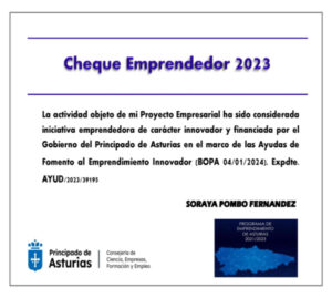 Cheque emprendedor